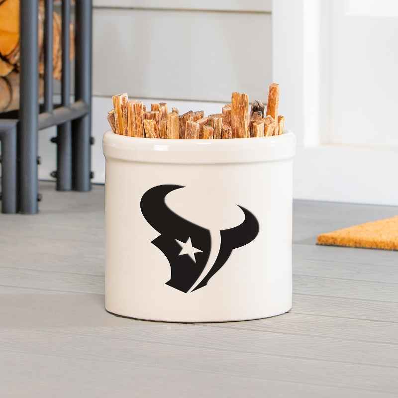 NFL Team Logo Stoneware Crock - Houston Texans